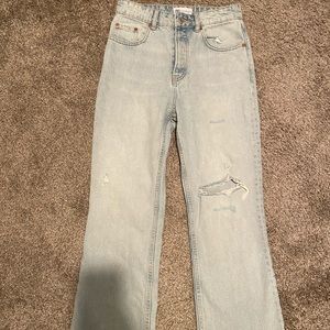 ZARA CROP JEANS